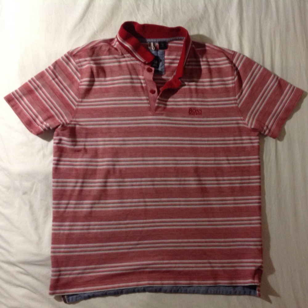 Hugo Boss Pink Polo
